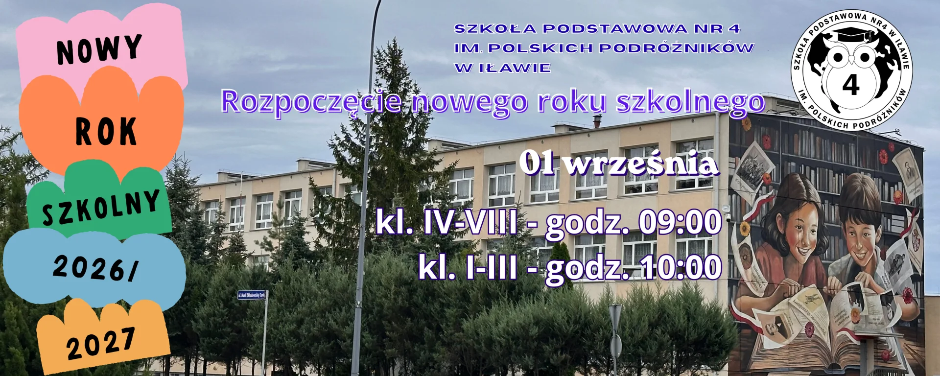 Rozpoczęcie nowego roku szkolnego 2026/27